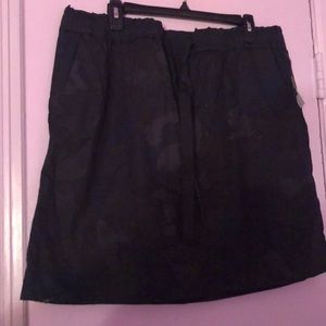 NEVER WORN Gap Deep Camo Print Skirt NWT
